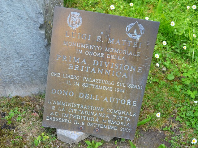 Monumento memoriale alla 1a Divisione Britannica 