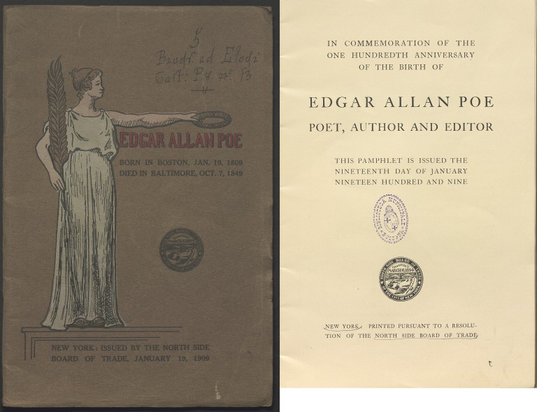 Edgar Allan Poe - Commemorazione nel centenario della nascita (1909)