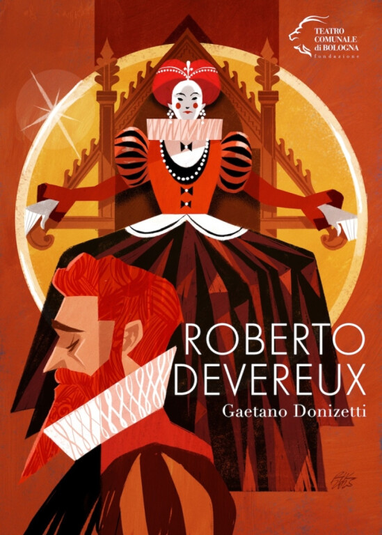 copertina di Roberto Devereux