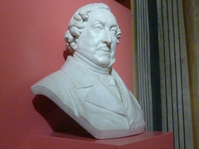 Busto di Gioacchino Rossini - Sec. XIX - Museo Internazionale della Musica (BO)