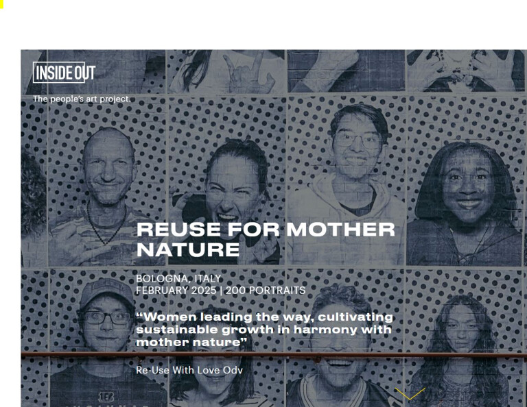 copertina di Inside Out Project. REUSE FOR MOTHER NATURE