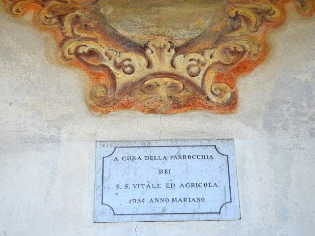 Restauro del portico di San Luca 