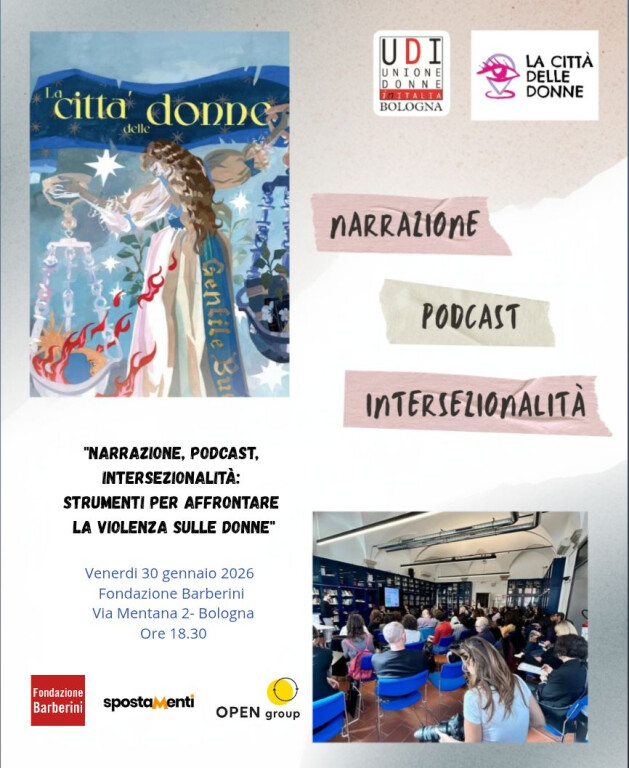 cover of Narrazione, podcast, intersezionalità: strumenti per affrontare la violenza sulle donne