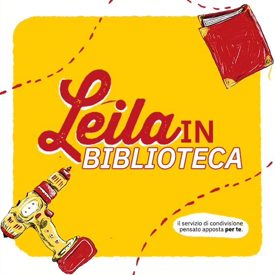 copertina di Leila in biblioteca Borges
