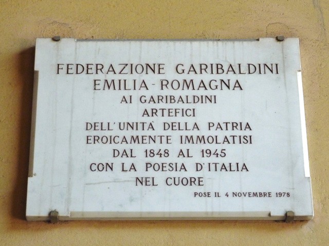 Ai garibaldini dell'Emilia-Romagna 