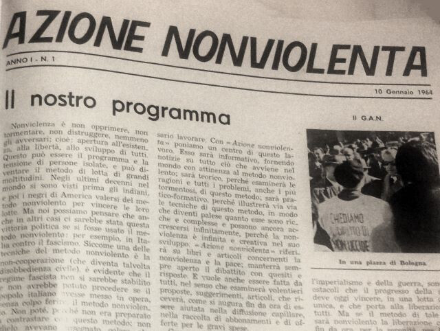 Programma del gruppo di Azione nonviolenta