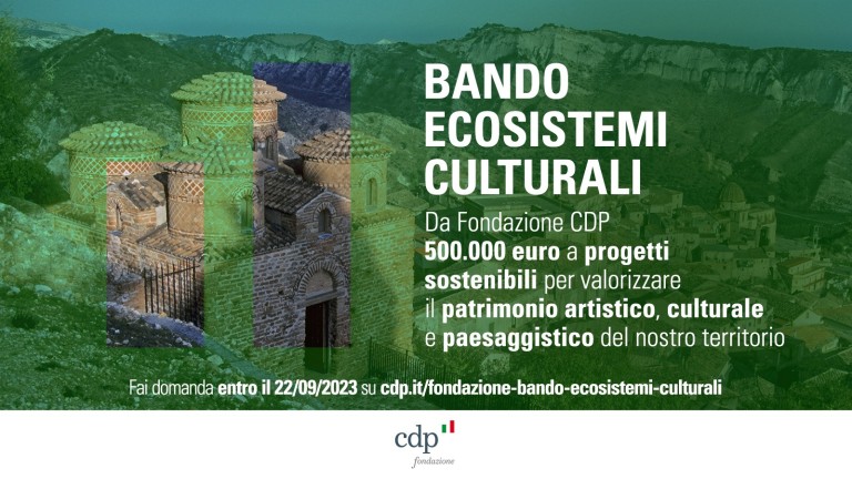 copertina di Bando Ecosistemi culturali - 2023