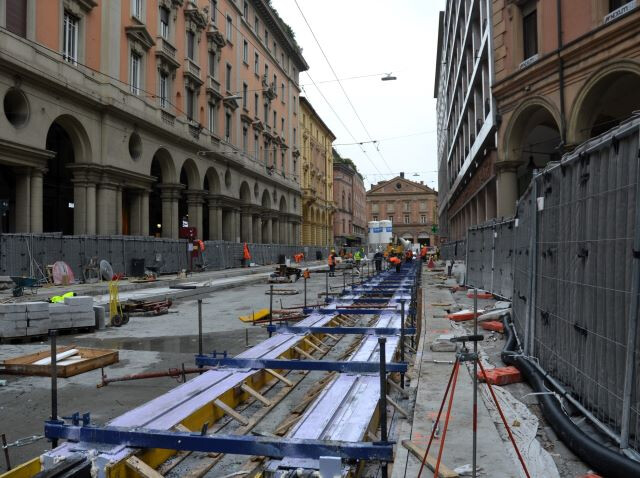 Cantiere del tram