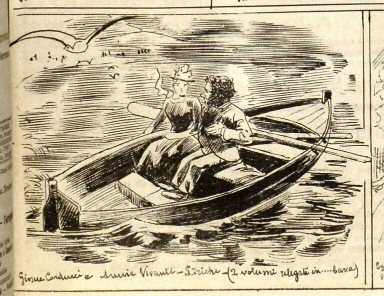 image of Giosuè Carducci e Annie Vivanti