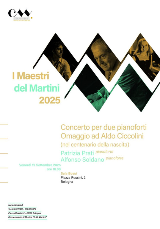 image of Concerto per due pianoforti Omaggio ad Aldo Ciccolini