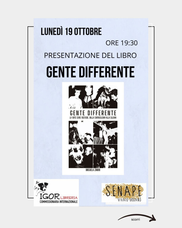 copertina di GENTE DIFFERENTE