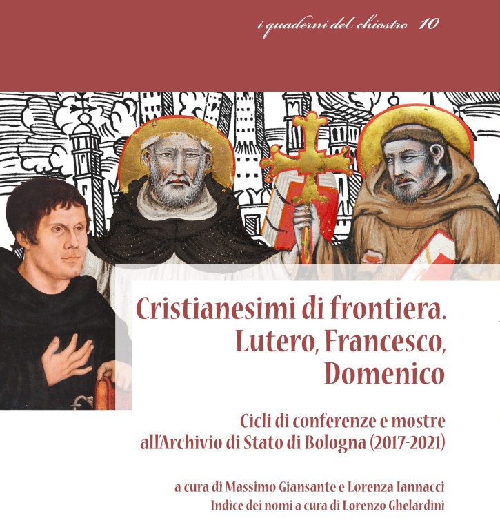 copertina di Cristianesimi di frontiera. Lutero, Francesco, Domenico