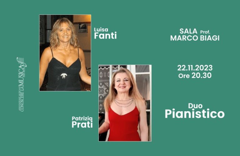 copertina di Duo pianistico Luisa Fanti e Patrizia Prati 
