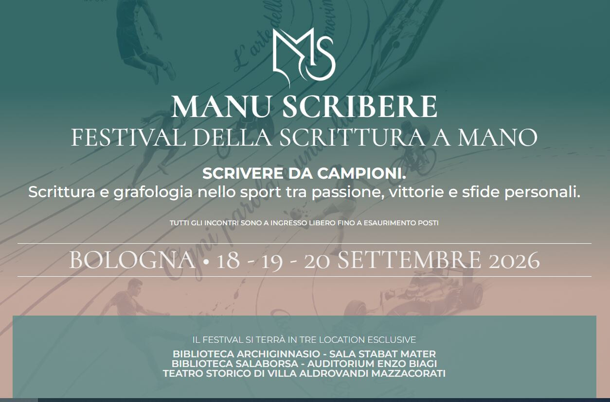 copertina di Manu Scribere – 2026