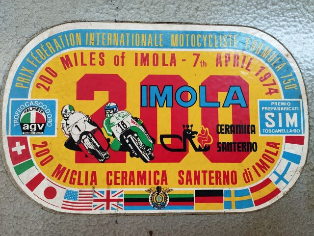 200 Miglia Ceramica Santerno di Imola
