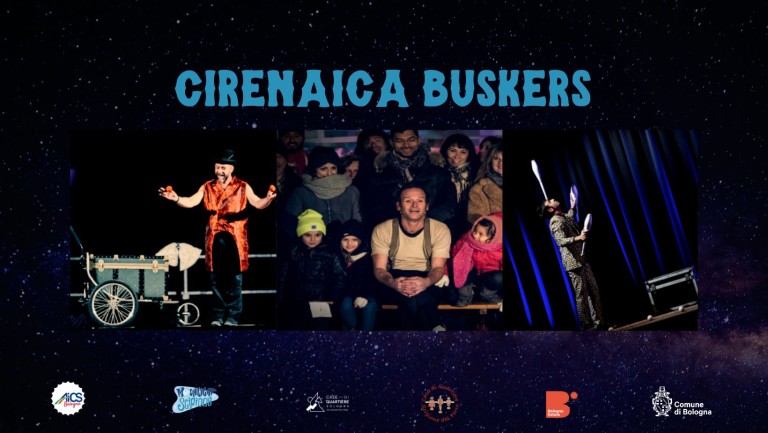copertina di Cirenaica buskers
