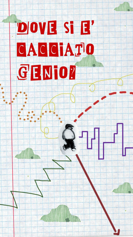copertina di Dove si è cacciato Genio