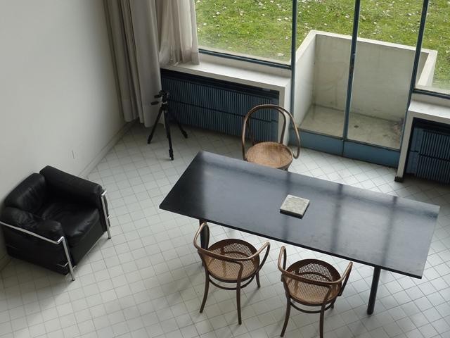 Padiglione Esprit Nouveau (BO) - interno con mobili di Le Corbusier