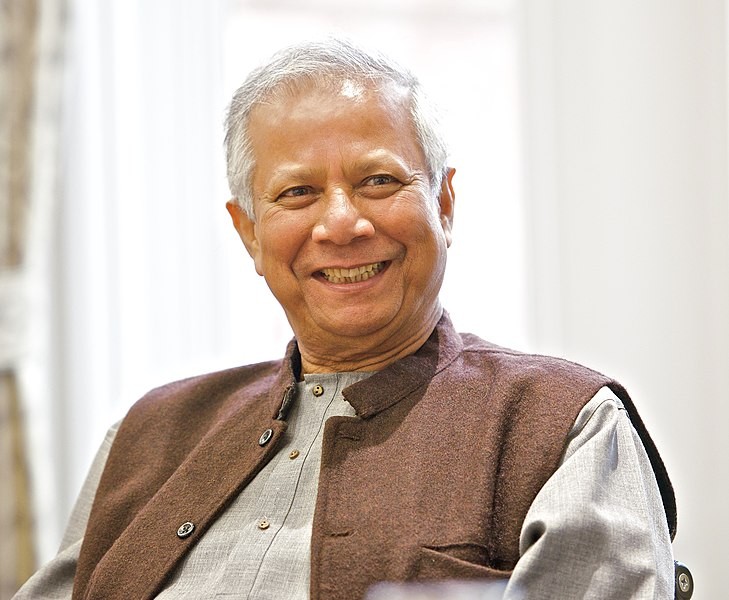 Il prof. Muhammad Yunus