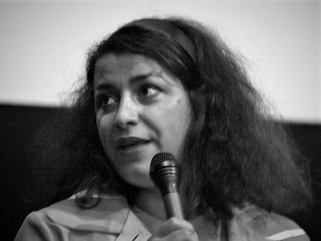 La scrittrice iraniana Marjane Satrapi