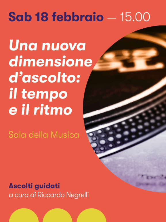 cover of Una nuova dimensione d’ascolto: il tempo e il ritmo