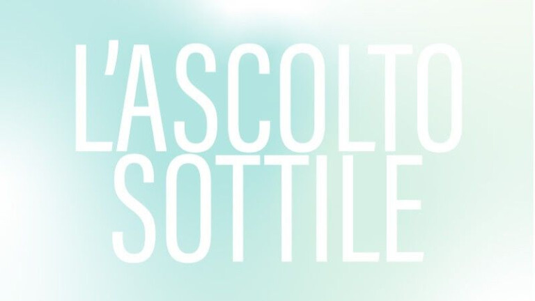 copertina di L'ASCOLTO SOTTILE con un live di NICONOTE