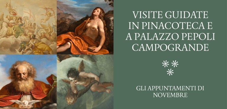 copertina di Novembre in Pinacoteca 