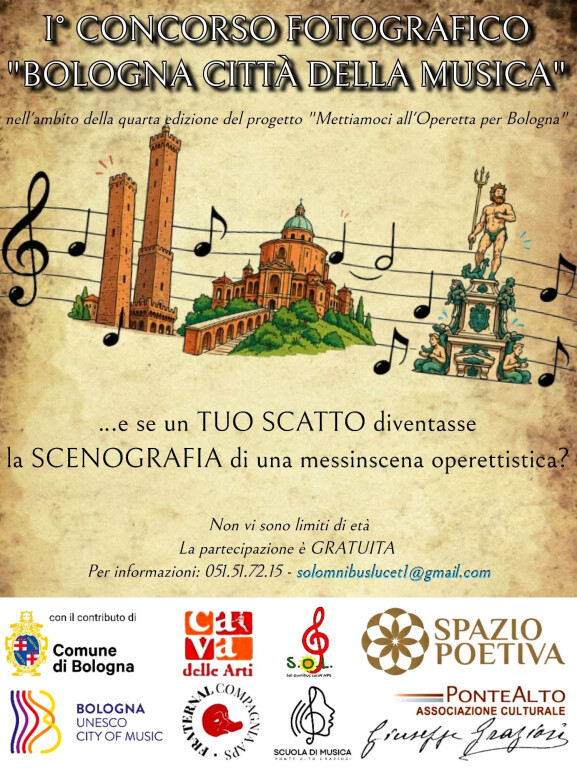 I° CONCORSO FOTOGRAFICO “BOLOGNA CITTÀ DELLA MUSICA”