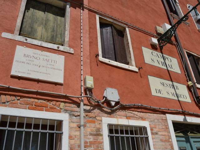 Lo studio di Saetti a Venezia
