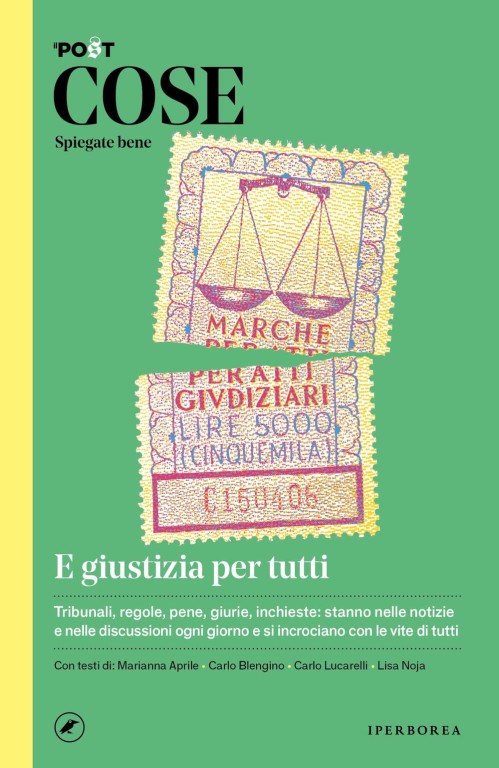 copertina di Cose spiegate bene. E giustizia per tutti