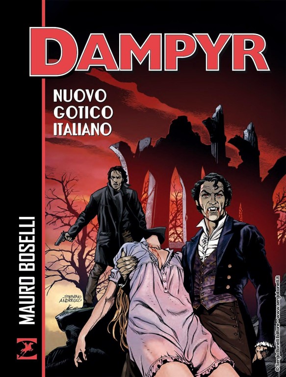 cover of Mauro Boselli, Nuovo gotico italiano, Milano, Sergio Bonelli, 2019