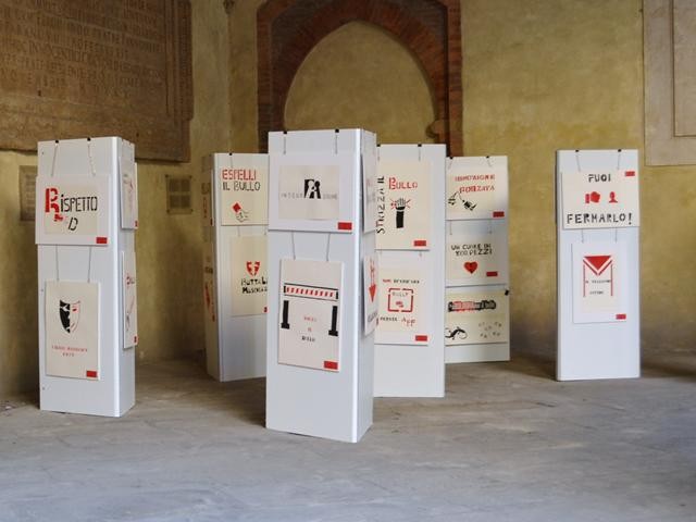 Mostra "Contro il bullismo, per l'uguaglianza e l'integrazione" - Palazzo Comunale (BO) - 2017