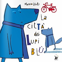 copertina di La città dei lupi blu