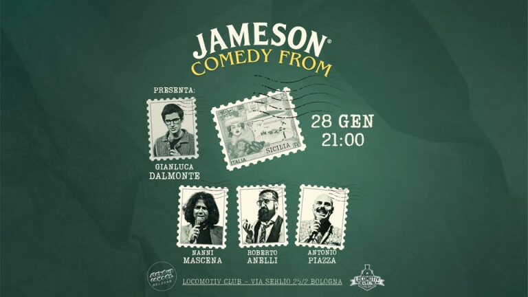 copertina di Jameson Comedy From