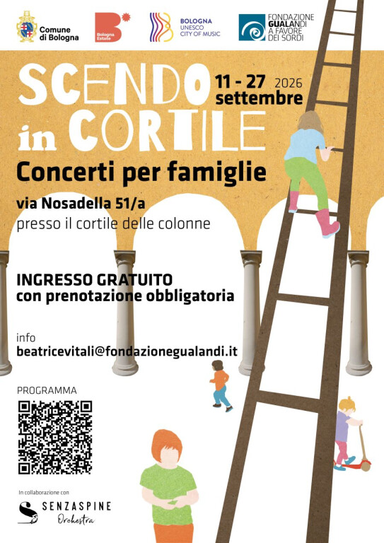 Scendo in cortile 2026
