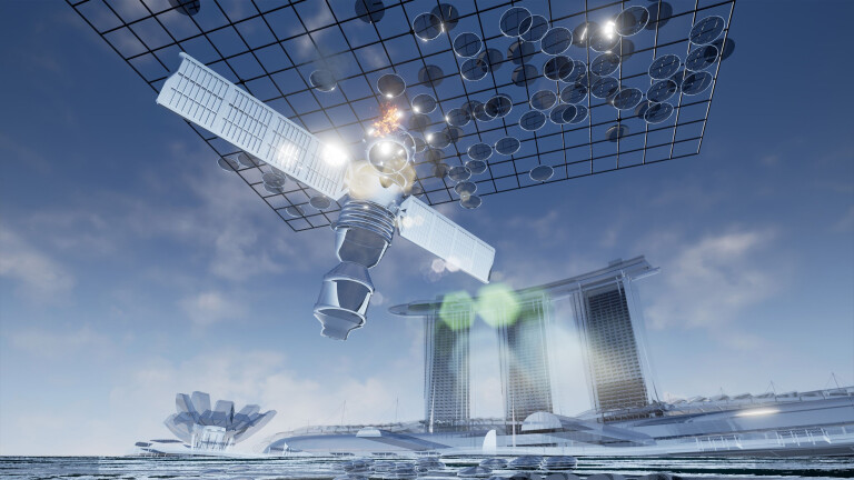 copertina di "Geomancer" di Lawrence Lek