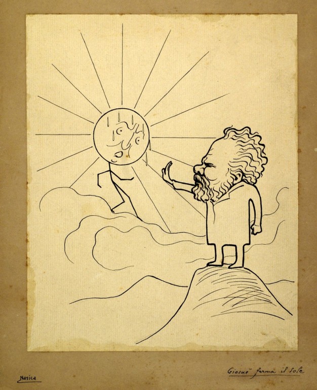 immagine di Nasìca: Giosue, emulatore del suo omonimo biblico, ferma il sole