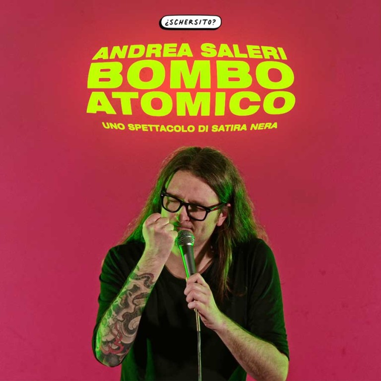 copertina di Andrea Saleri in Bombo Atomico