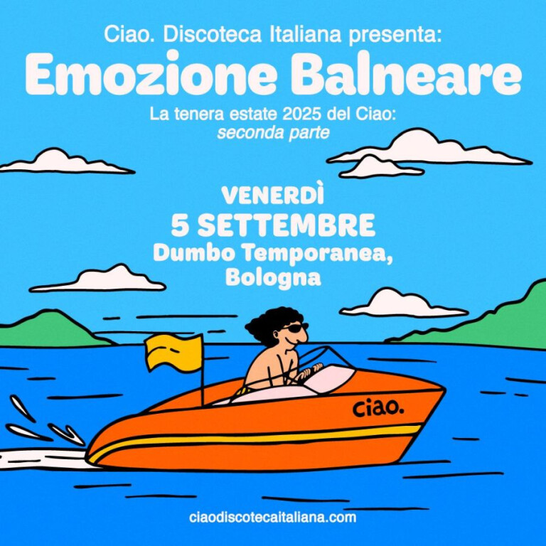 copertina di Ciao. Discoteca Italiana