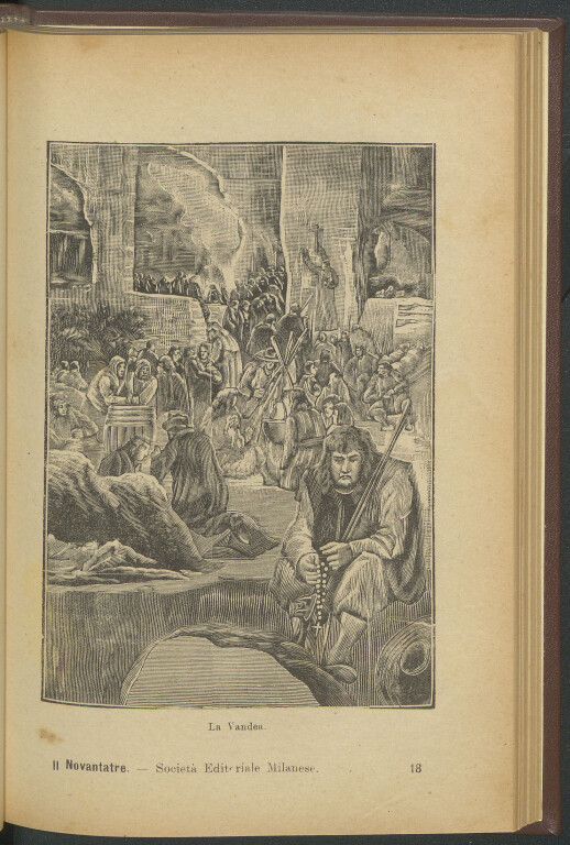 image of Victor Hugo, Il novantatre (1907) - La Vandea