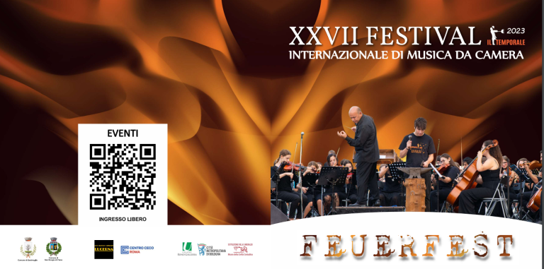 copertina di Feuerfest. XXVII Festival Internazionale di Musica da Camera 2023