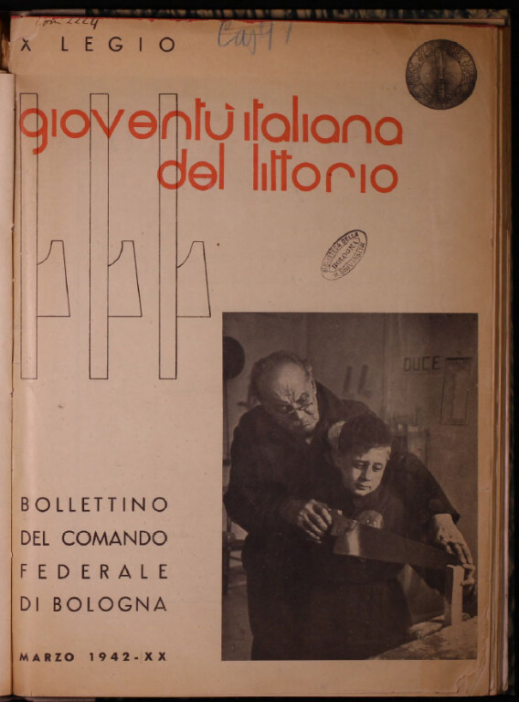 «Gioventù italiana del Littorio. Bollettino del Comando federale di Bologna»