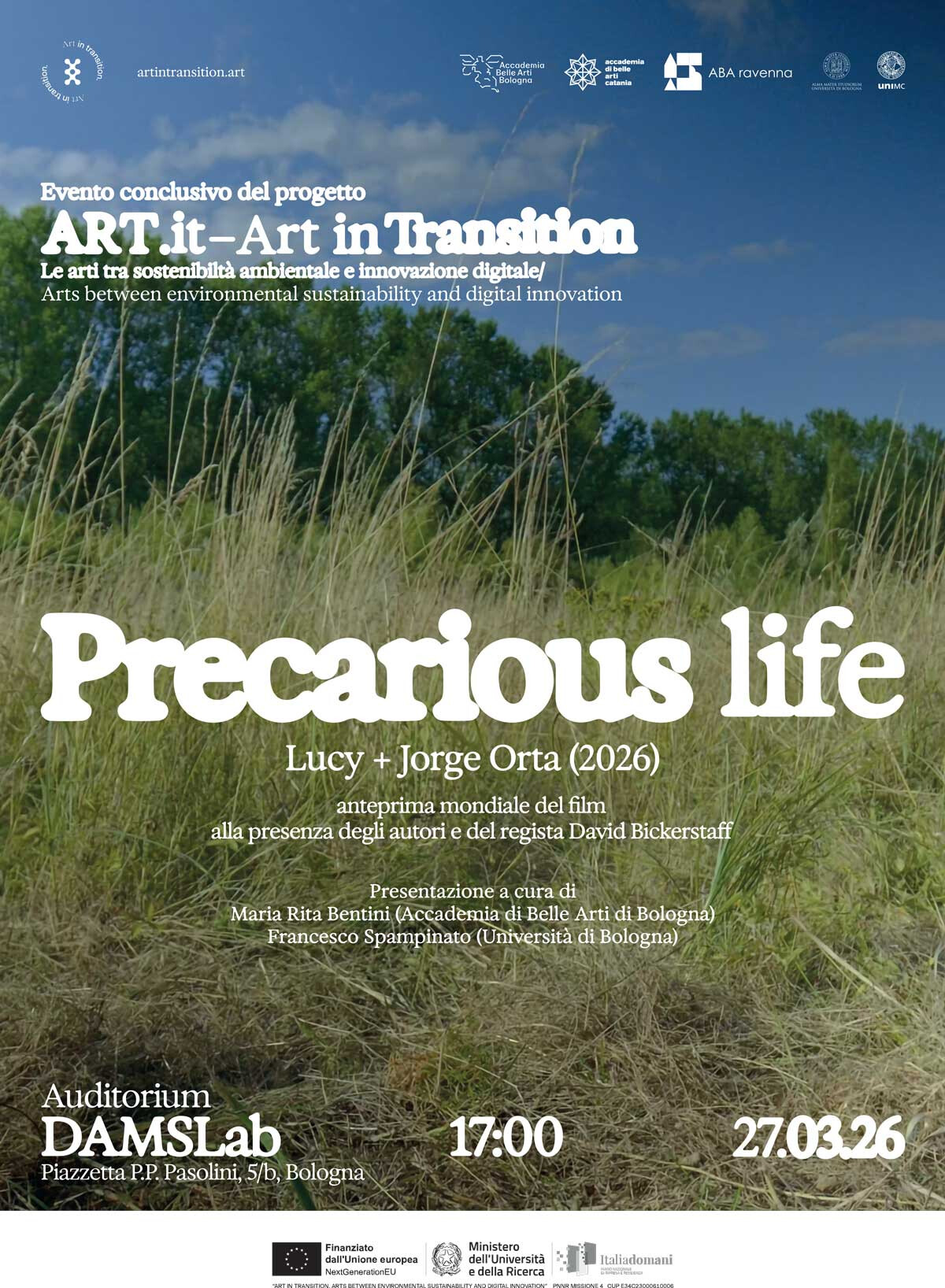 Precarious Life di Lucy + Jorge Orta