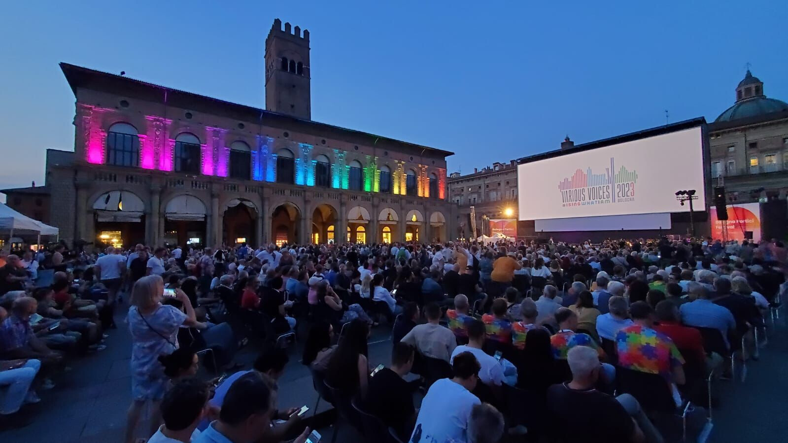 copertina di Proiezione della Serata di Gala di Various Voices 2023
