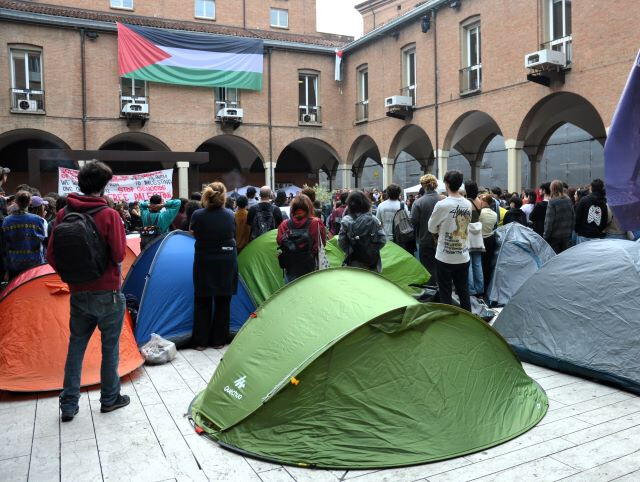 Tende pro Palestina