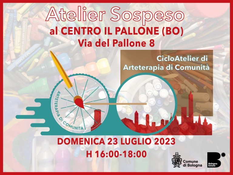 copertina di Atelier Sospeso: CicloAtelier di Arteterapia di Comunità in Santo Stefano 