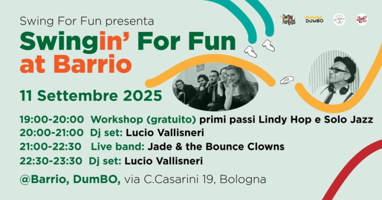 copertina di Swingin' for fun at Barrio