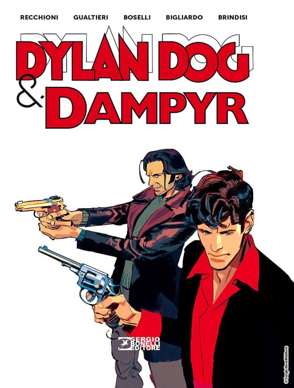 copertina di Roberto Recchioni, Dylan Dog & Dampyr, Milano, Sergio Bonelli editore, 2018