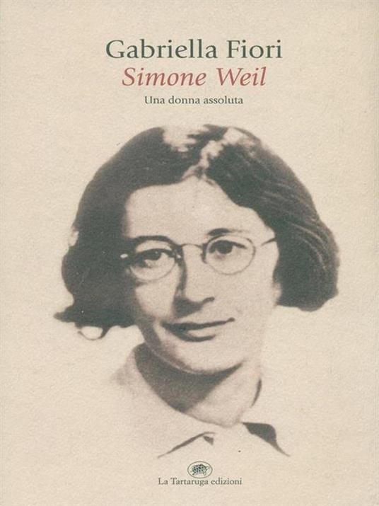 copertina di Simone Weil. Una donna assoluta