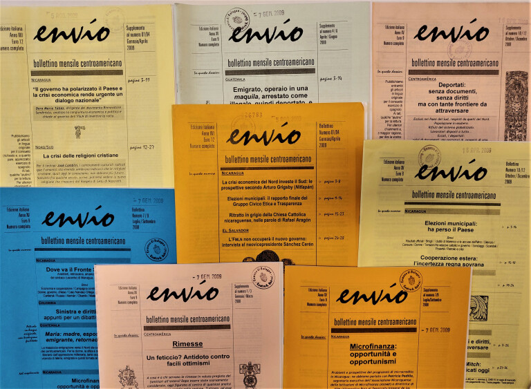 cover of Envio : bollettino mensile centroamericano